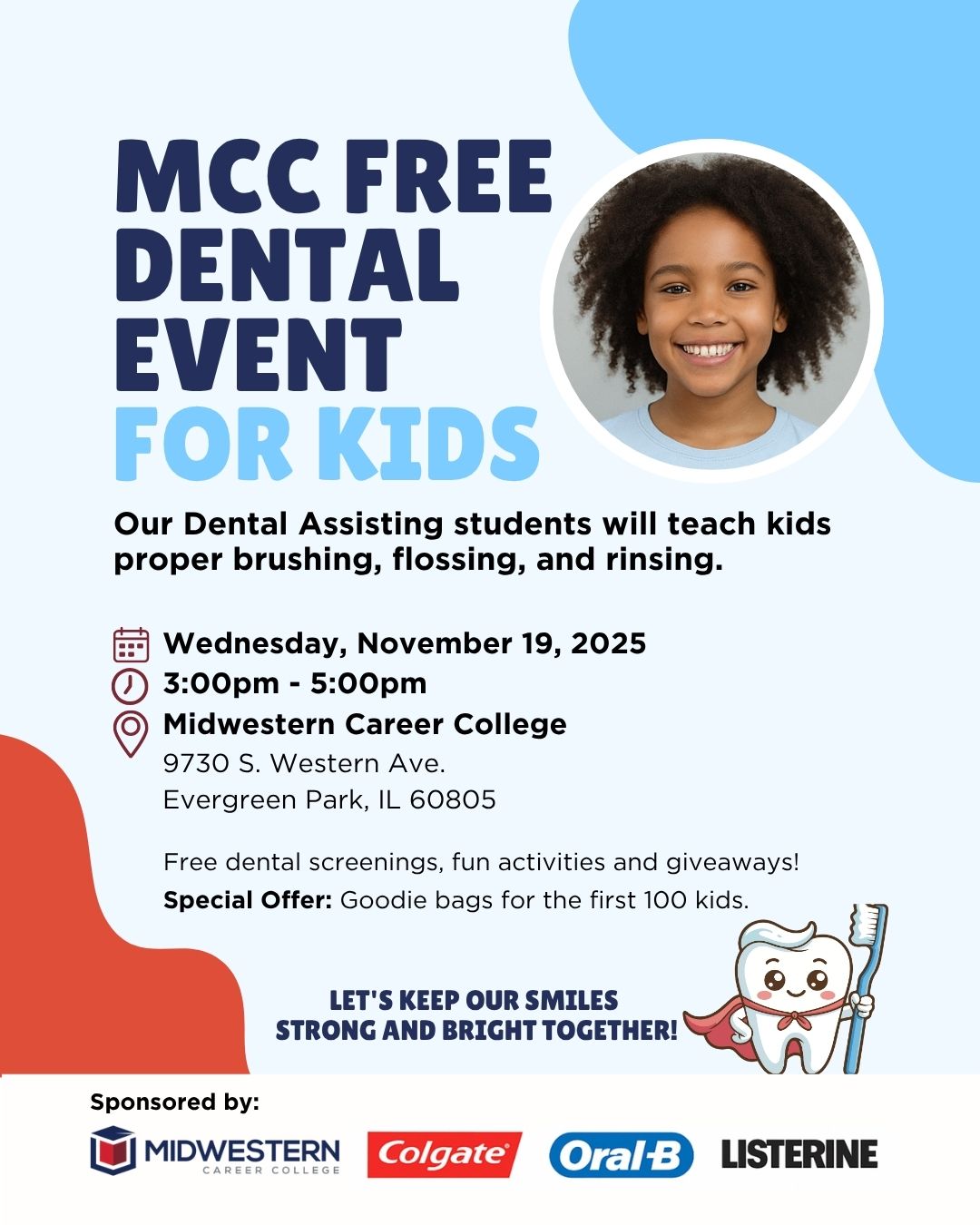 Dental Day for Kids at MCC Evergreen Park Campus