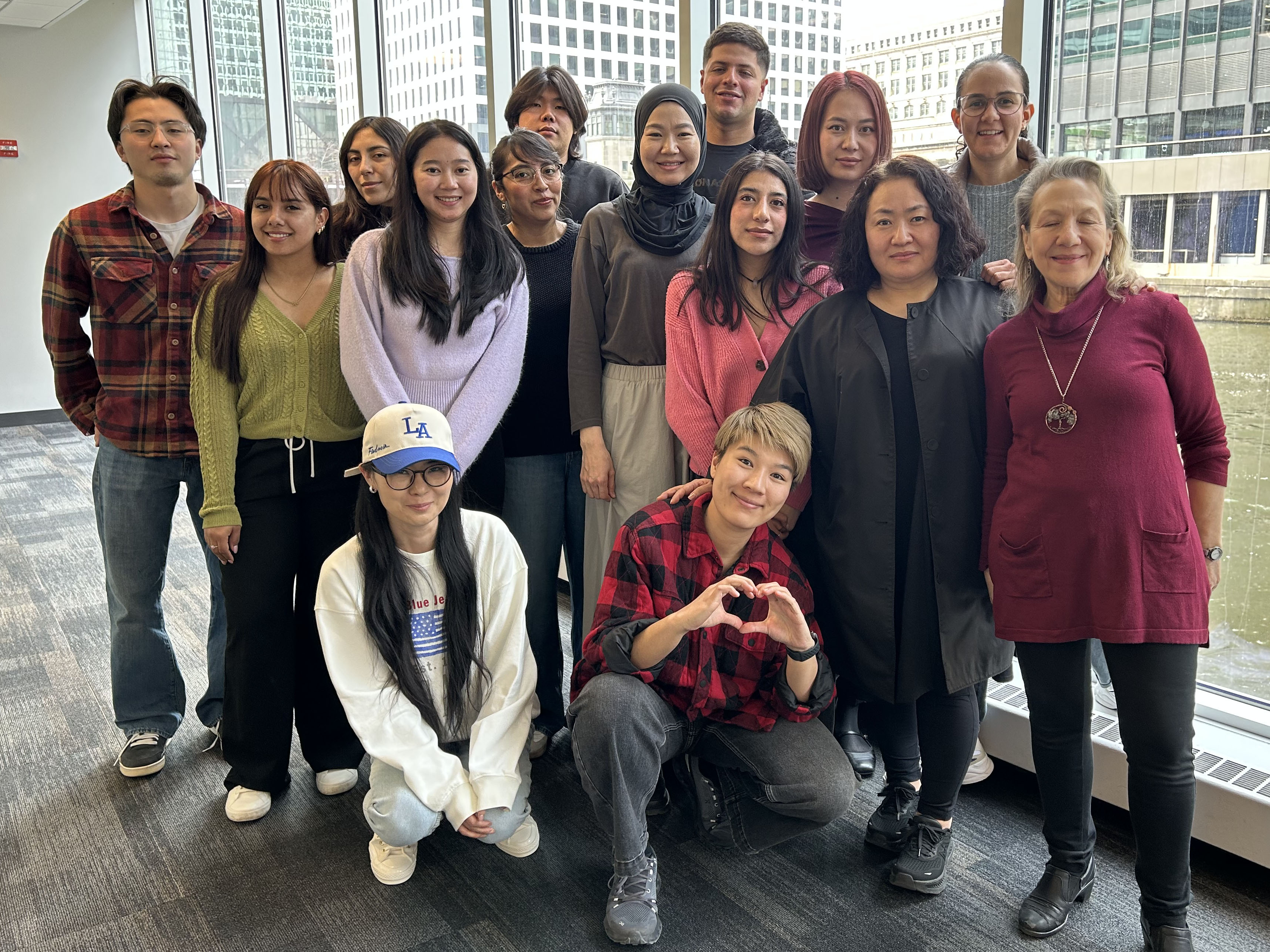 ESL students at Midwestern Career College’s Chicago Downtown campus