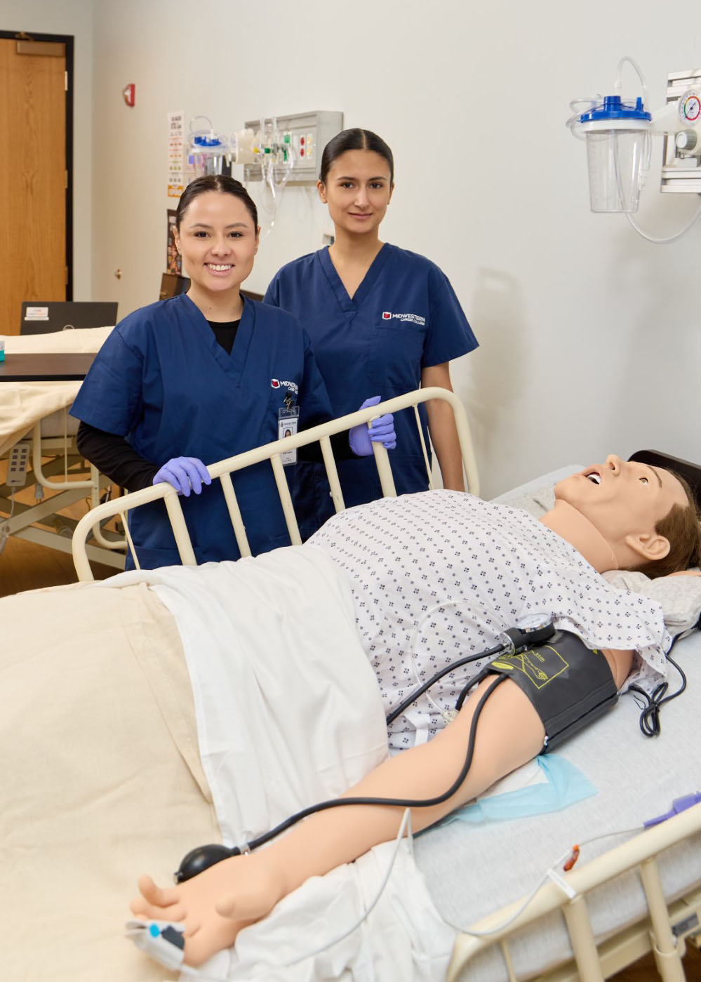 MCC Licensed Practical Nursing Simulation Lab with MedVision manikins